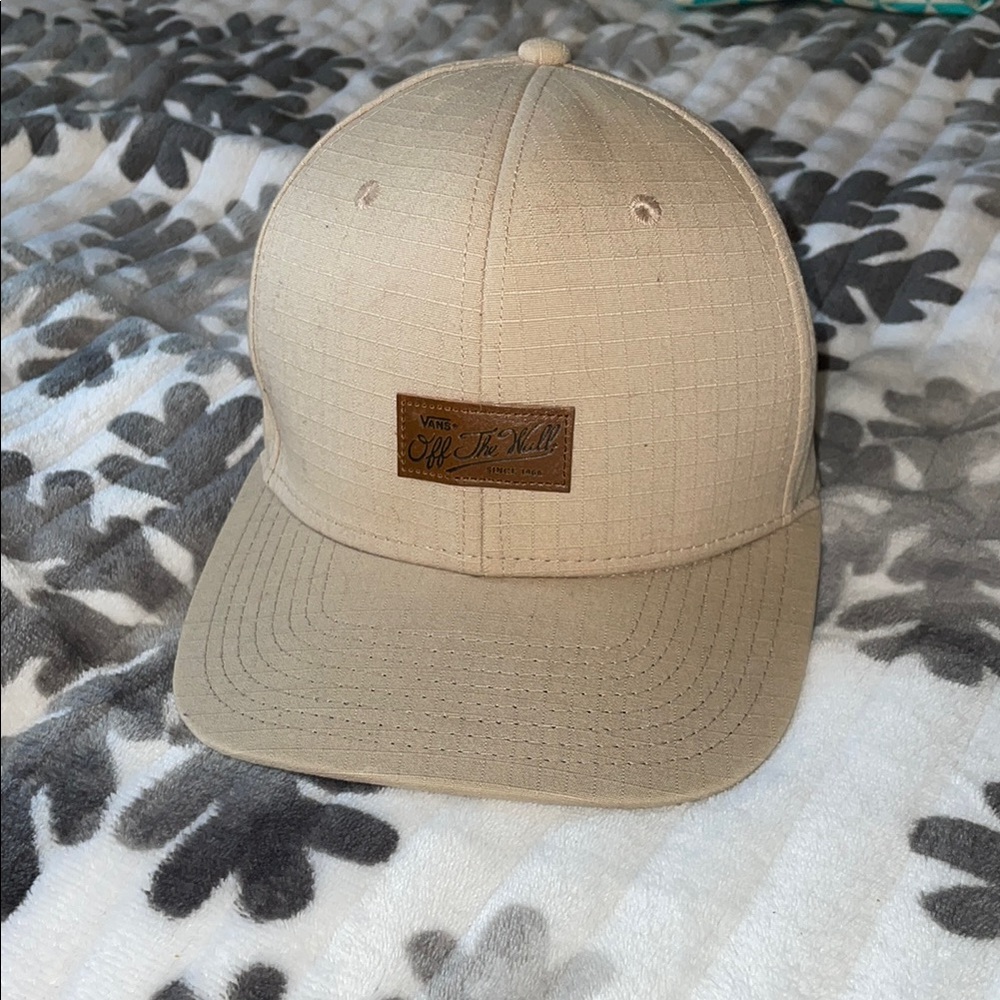 Vans Tan Cap with Logo Patch